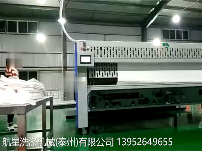 【視頻】床單折疊機(jī)使用加班中-折疊機(jī)生產(chǎn)廠(chǎng)家